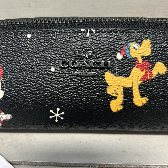 NWT Coach X Disney Christmas Pencil Case - Picture 2 of 8